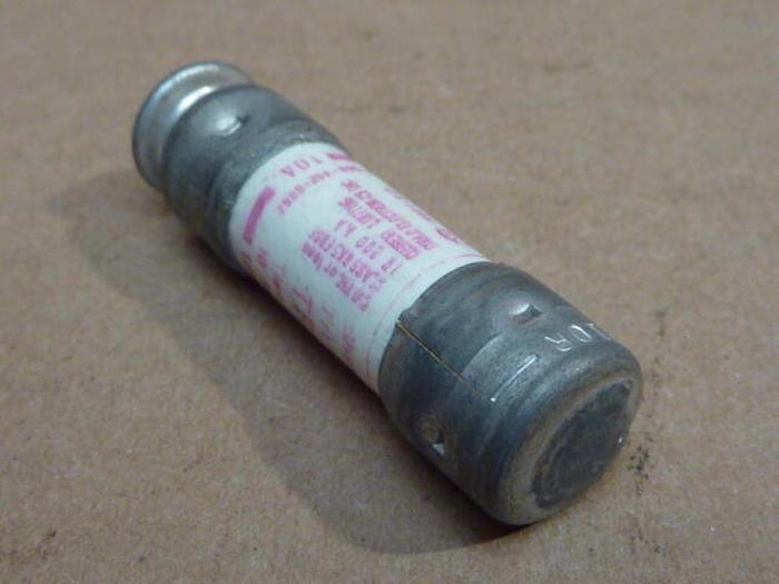 Used GOULD / SHAWMUT 10 Amp Fuse TR10R #33621