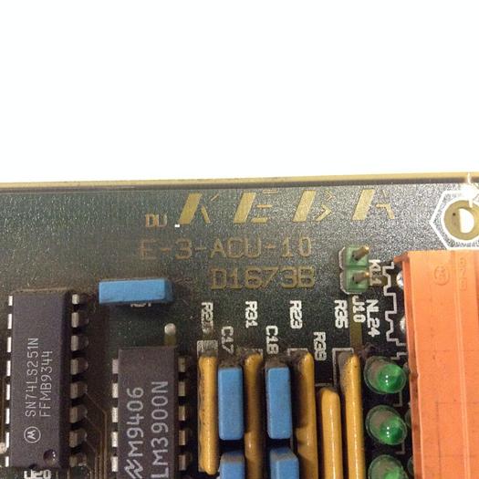 Used KEBA Circuit Board E-3-ACU-10 D1673B Used