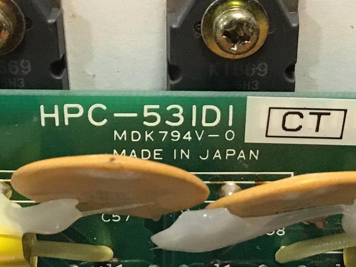 Used HIRATA Circuit Board HPC-531D1 #123051