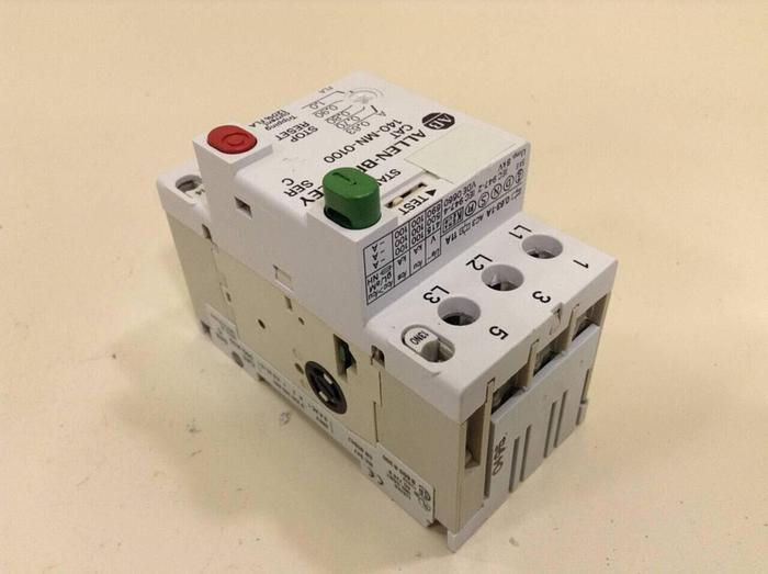 Used ALLEN BRADLEY Manual Motor Starter 140-MN-0100 SER C #79598