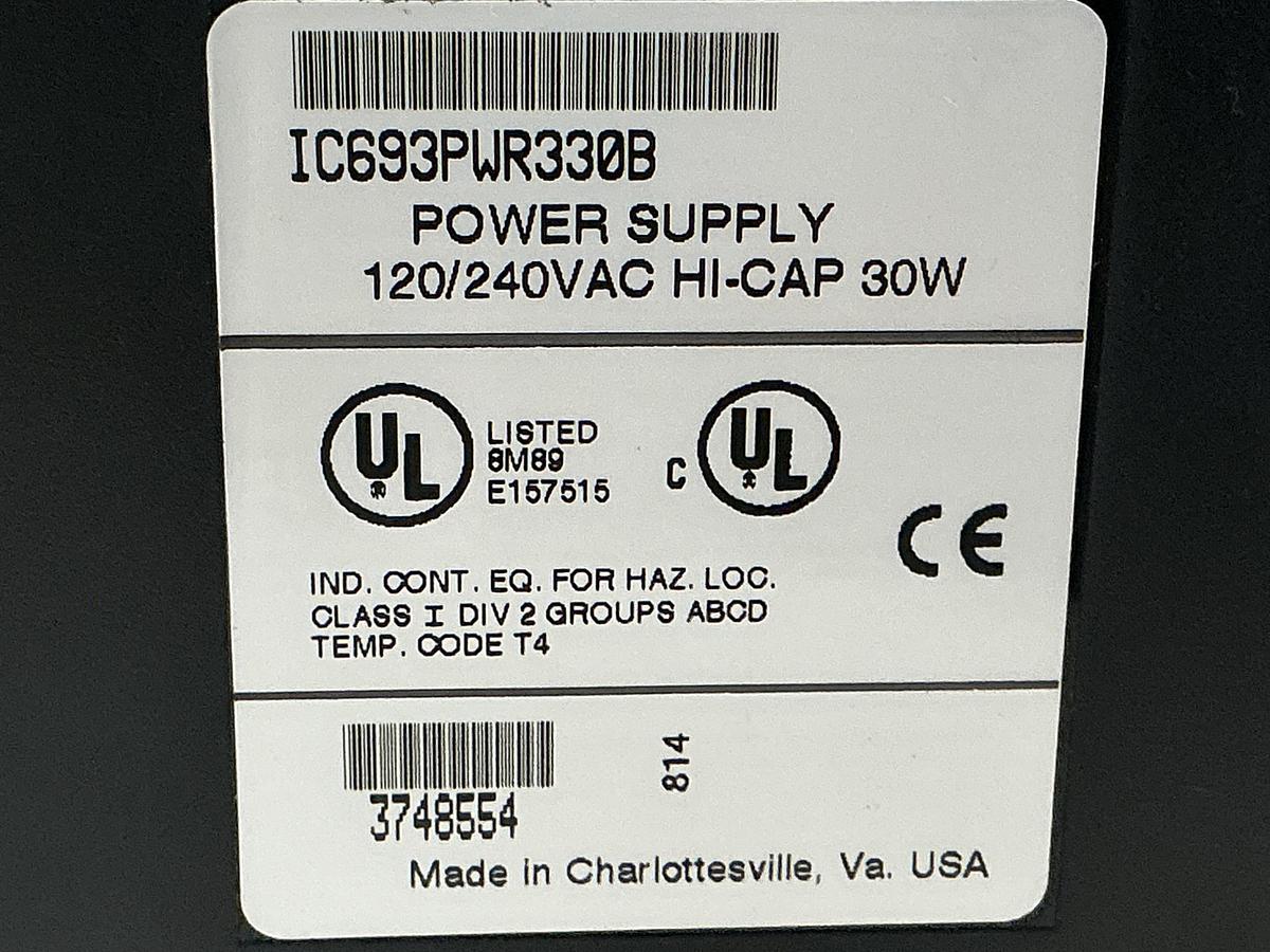 Used GE FANUC IC693PWR330B