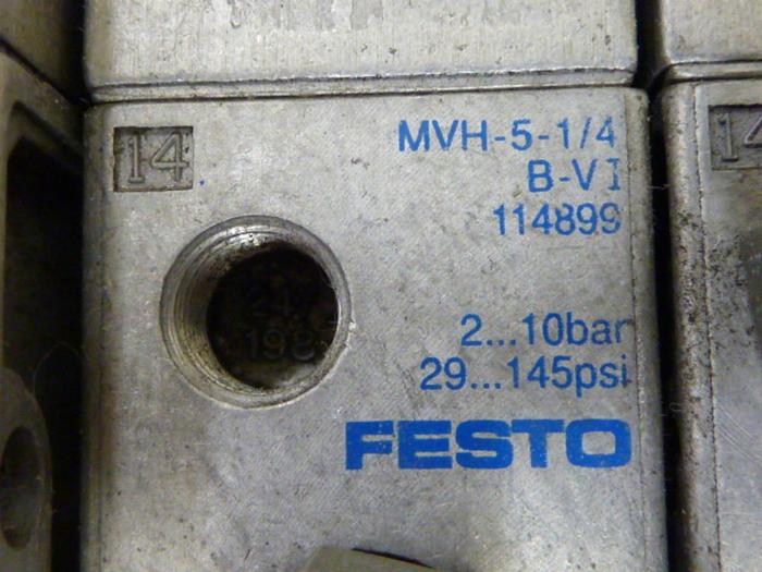 Used FESTO Control Block / Valve Terminal IFB8-02 #52839