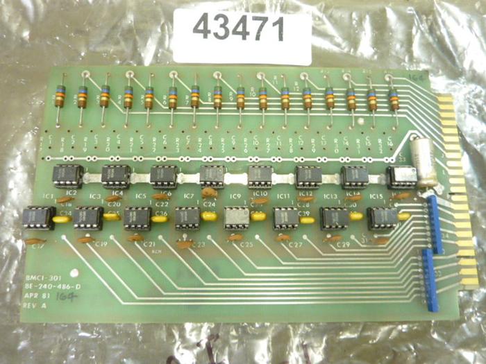 Used BALANCE ENGINEERING Circuit Board BMCI-301 #43471