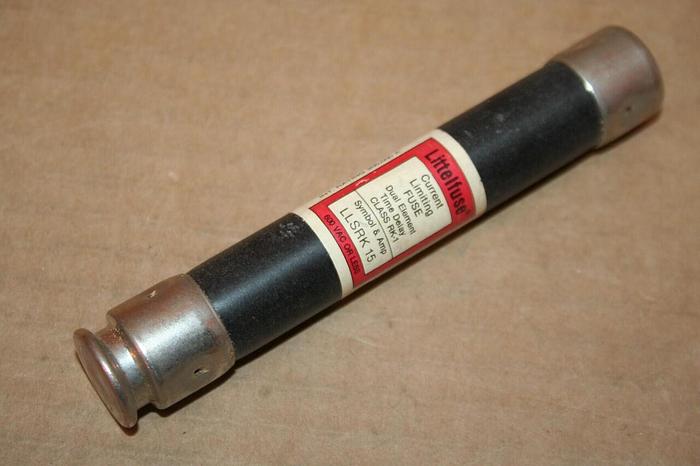 Used LITTELFUSE 15 Amp Fuse LLSRK-15 Used