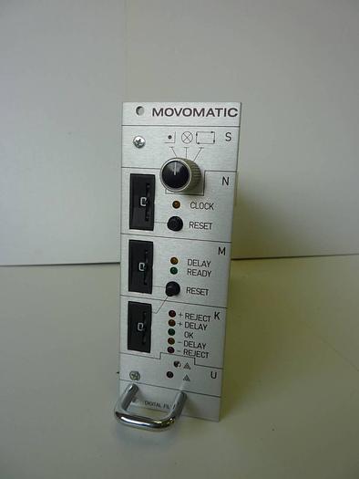 Used MOVOMATIC Digital Filter PC 3185A #5712
