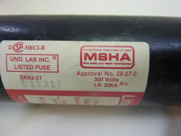 Used LITTELFUSE 125 Amp Fuse FLSR-125 #47376