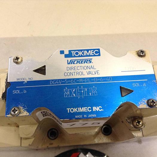 Used VICKERS Directional Control Valve DG4V56CMPLB640 #77576