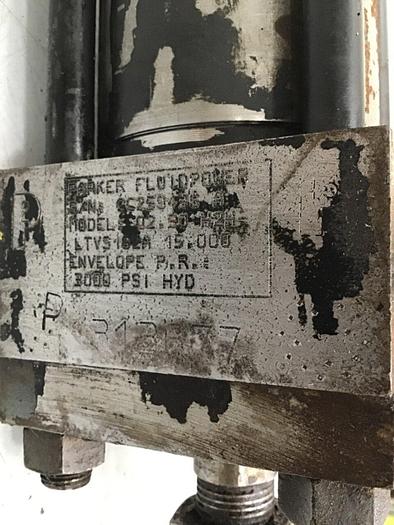 Used PARKER Injection Sled Cylinder 02.5 H2H-LTVS1S2A 15.000 USED #118036