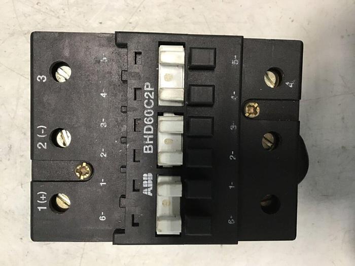 Used ABB Contactor BHD60C2P #141056
