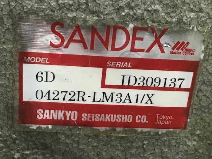 Used SANDEX Gear Box 6D04272R-LM3A1/X #127639