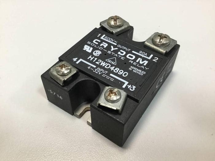 Used CRYDOM Solid State Relay H12WD4890 #98059