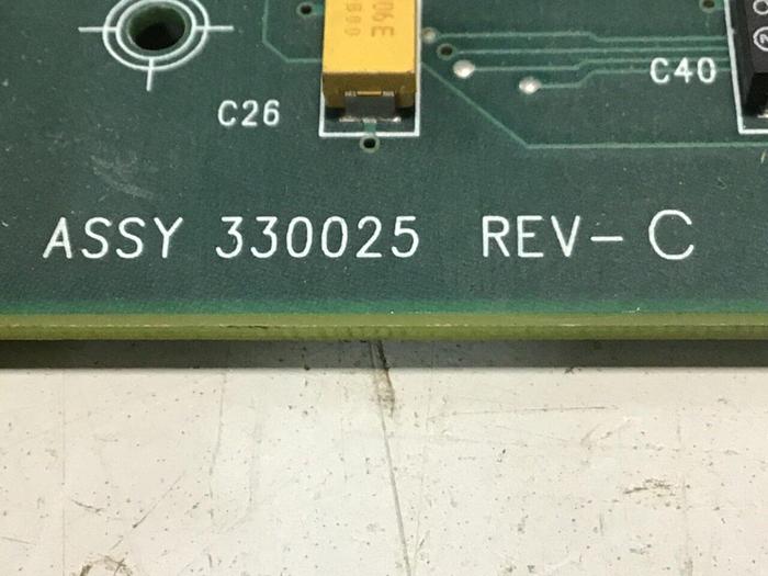 Used VAN DORN Analog Circuit Board 330025 PC330-025 Used