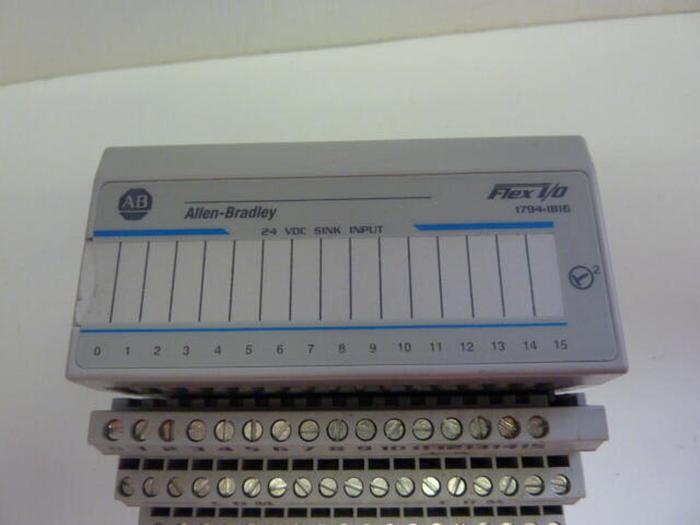 Used ALLEN BRADLEY Input Module 1794-IB16 SER A #33248