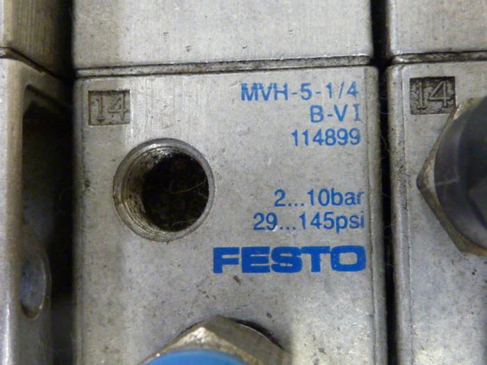 Used FESTO Control Block / Valve Terminal IFB8-02 #52873
