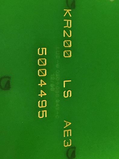 Used KRAUSS MAFFEI Amplifier Control Card KR 200 #120252