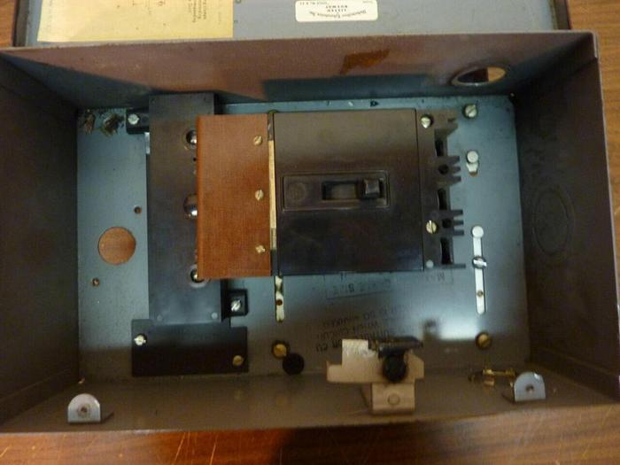 Used WESTINGHOUSE 100 Amp Bus Disconnect Switch 373D128G02 #24410