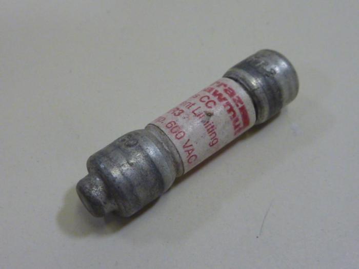 Used FERRAZ SHAWMUT 3 Amp Fuse ATMR3 #62373