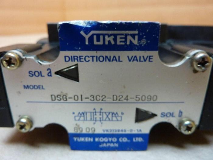 Used YUKEN Directional Valve DSG-01-3C2-D24-5090 #38406