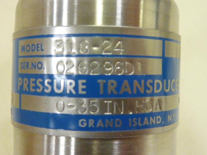 VIATRAN Pressure Transducer 318-24 #54601