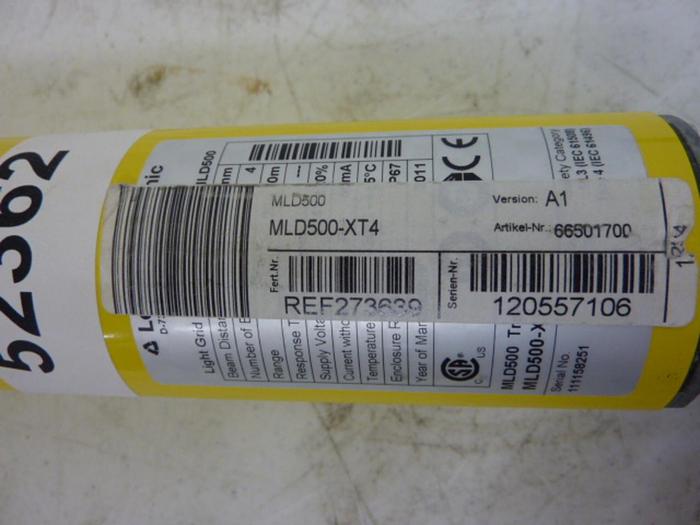 Used LEUZE Light Curtain Transmitter MLD500-XT4 #52362