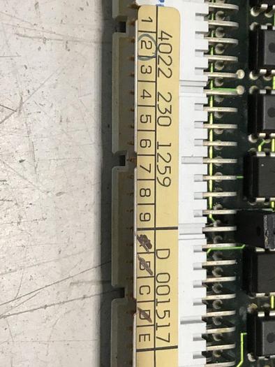 Used PHILIPS CPU Board 4022 230 1259 #136889