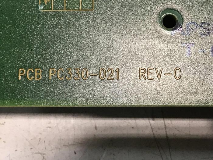 Used VAN DORN Temperature Circuit Board PC330-021 330-021 #137141