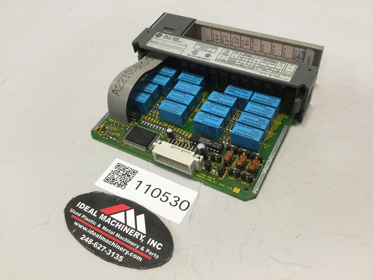 Used ALLEN BRADLEY Output Module 1746-OW16 SER B #110530