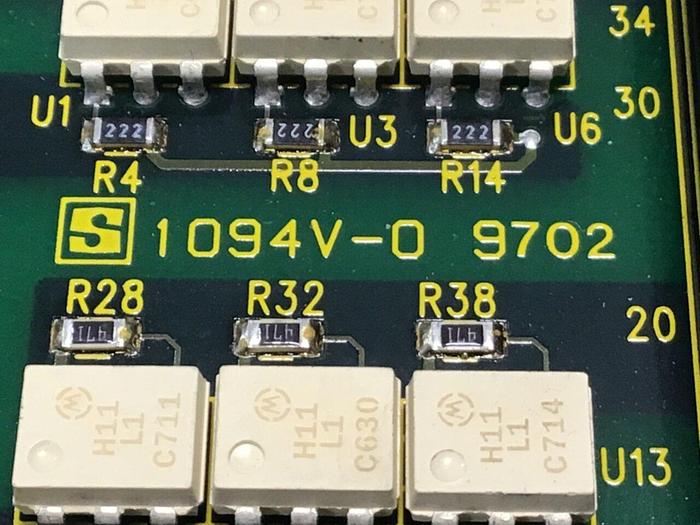 Used RESOTEC Circuit Board 90110.03 Used