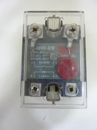 Used ELECTROMATIC Relay RA4890-D12 USED #47806