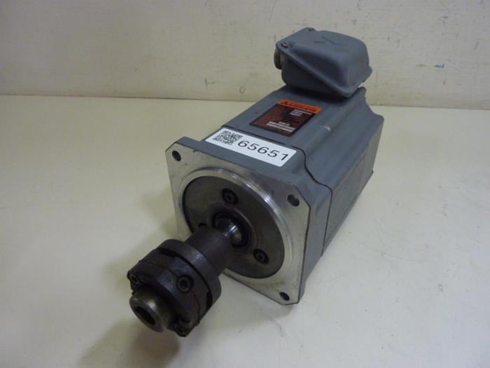 Used MITSUBISHI 1.34 HP AC Servo Motor HA-A100 Used