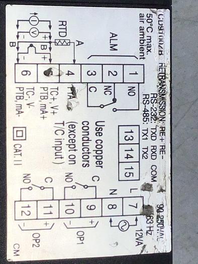 Used TEMPCO Temperature Control TEC-9100 #121144