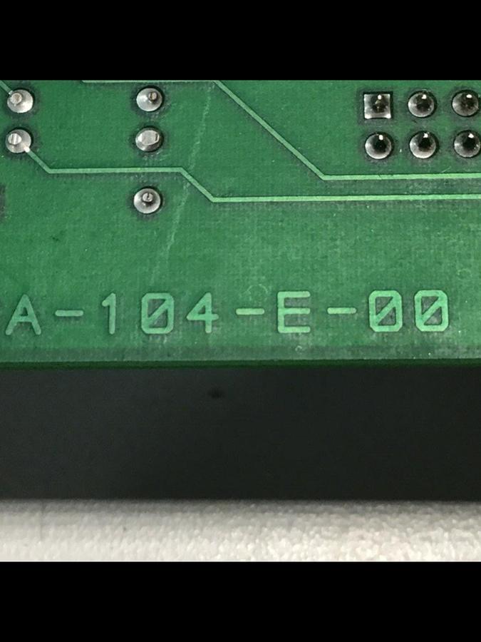 Used GAMMAFLUX Circuit Board GA-104-E-00 Used