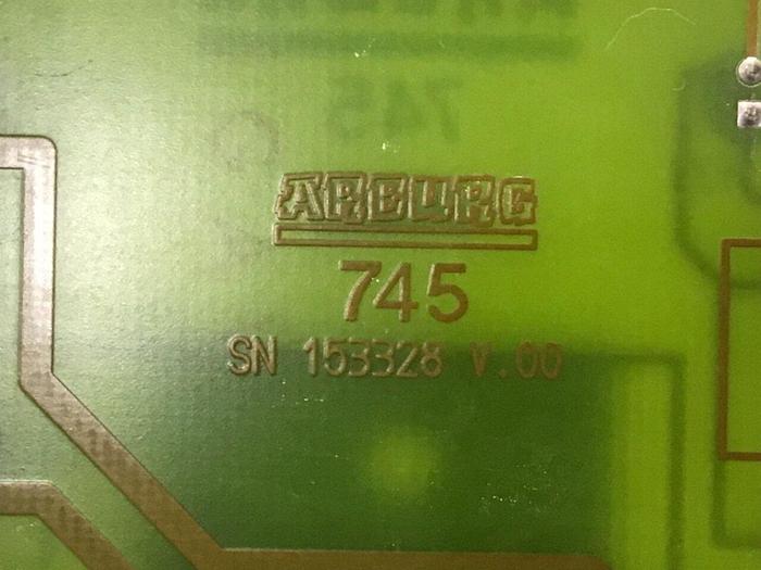 Used ARBURG Circuit Board ARB 745 #130634