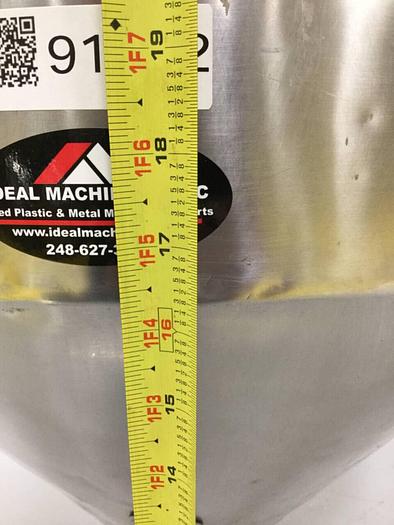 Used METAL FABRICATOR Hopper K.K03-07 #91552