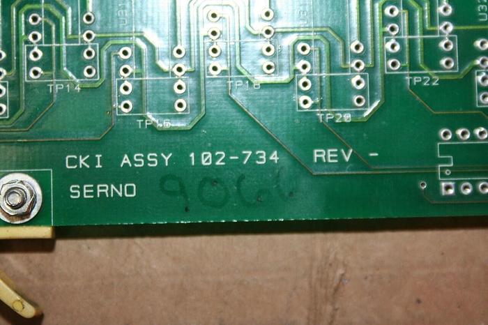 Used CONTROL KING Circuit Board 102-734 Used