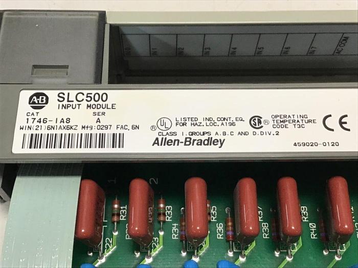 Used ALLEN BRADLEY Input Module 1746-IA8 SER A #71988