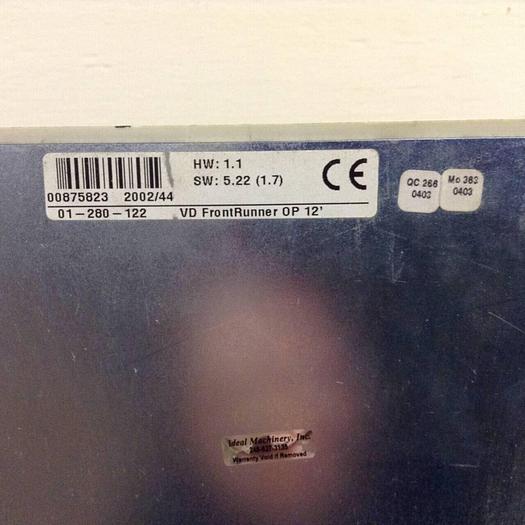 Used VAN DORN DEMAG P6000 Pathfinder VD FRONTRUNNER COLOR OP 12' Used