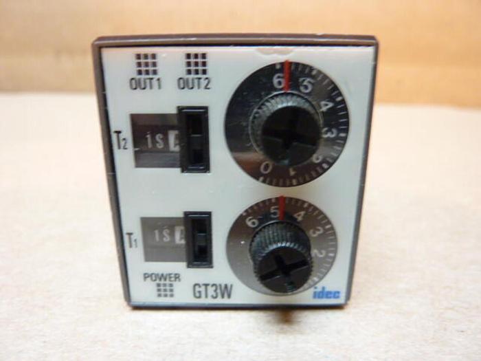 Used IDEC Electronic Timer GT3W-A66 #38832