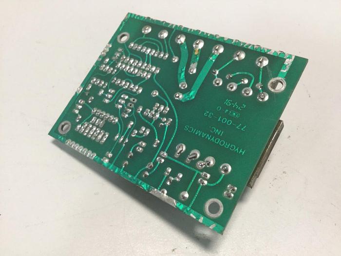Used HYGRODYNAMIC Circuit Board 77-001-32 #105532