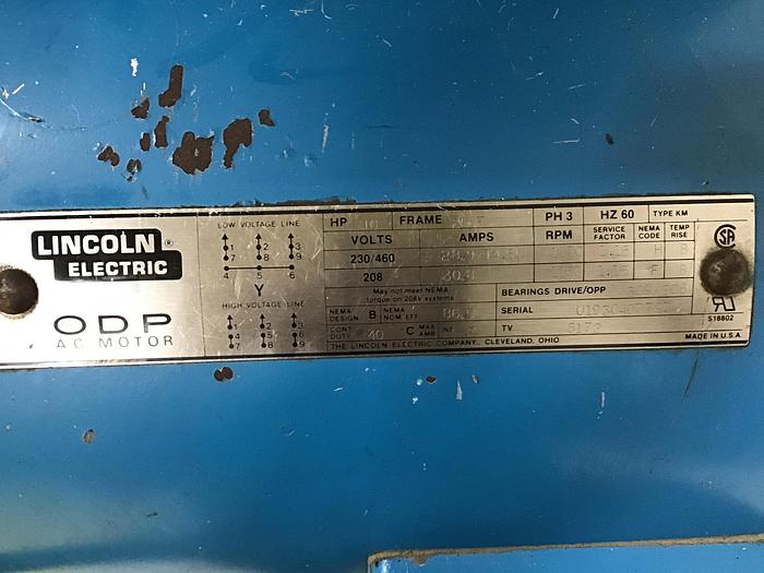 Used NELMOR G1012P1 10 HP