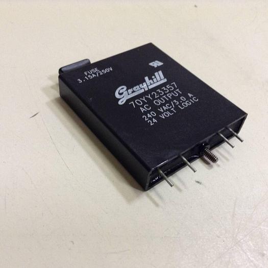 Used GRAYHILL I/O Module 70YY23357 #87420