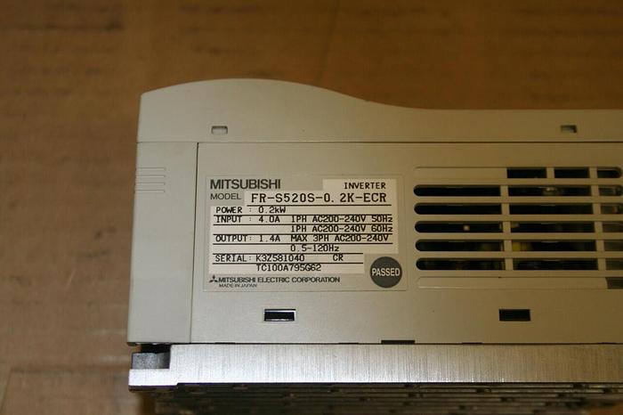 MITSUBISHI Inverter FR-S520S-0.2K-ECR New