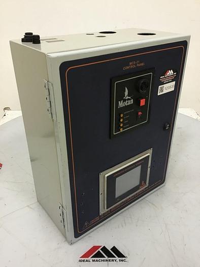 Used MOTAN 16 Zone Loading System Panel MCS-21 9000252 Used