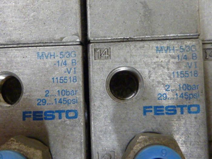 Used FESTO Control Block / Valve Terminal IFB8-02 #52826