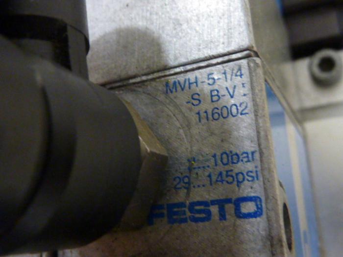 Used FESTO Control Block / Valve Terminal IFB8-02 #52835