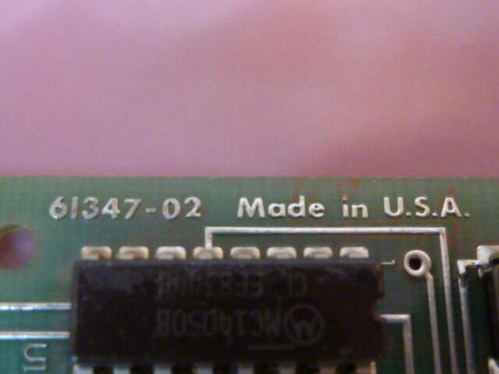 Used HUNKAR LABS Circuit Board 61347-02 #33925