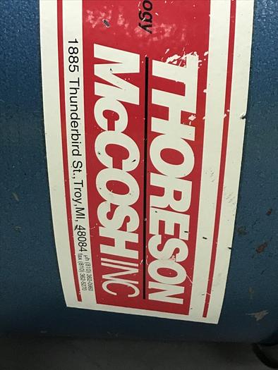 Used THORESON MCCOSH Hopper Loader Receiver MV-1 #132169