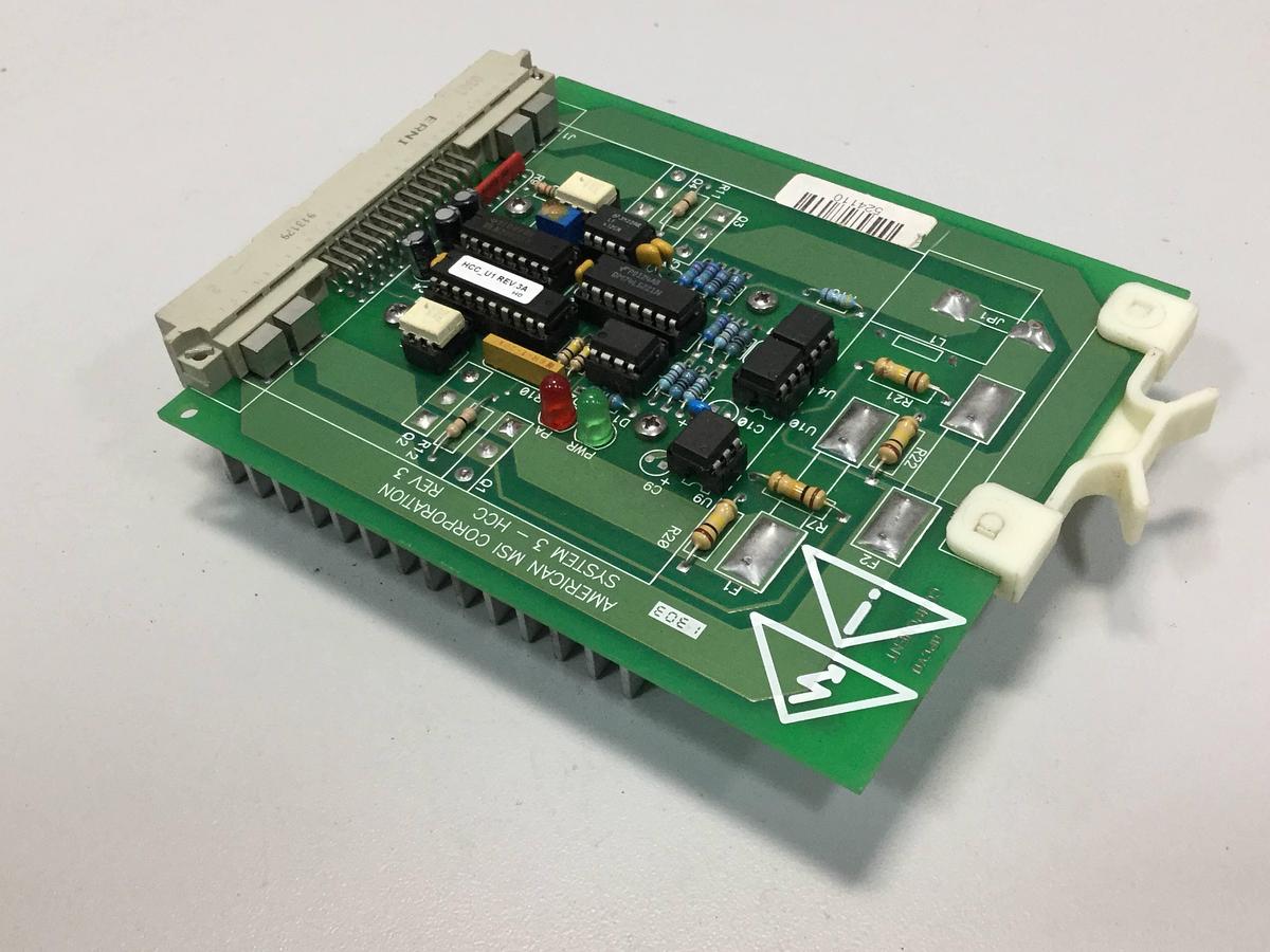Used AMERICAN MSI Control Board C3201.010.045 Used