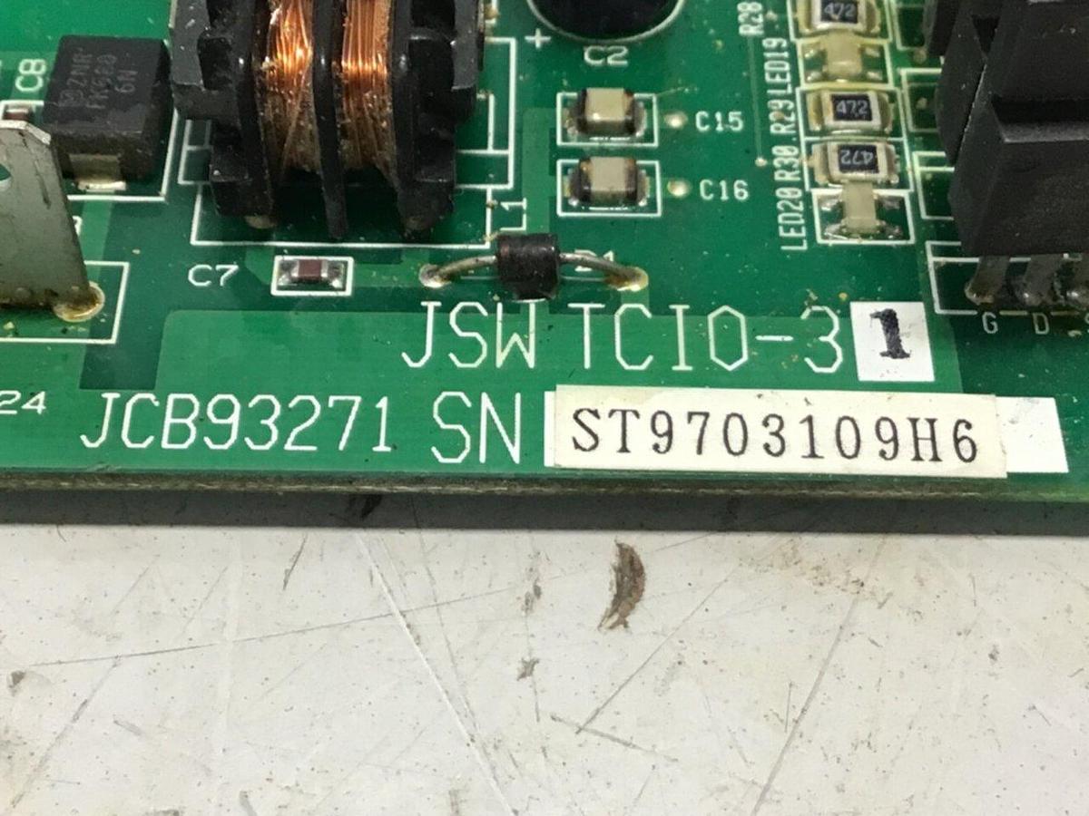 Used JSW Temperature Control Board TCIO-31 #135893