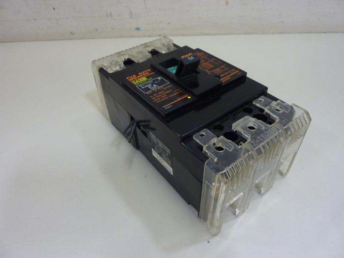 Used FUJI ELECTRIC 5 Amp Circuit Breaker SA33B-5 #60721